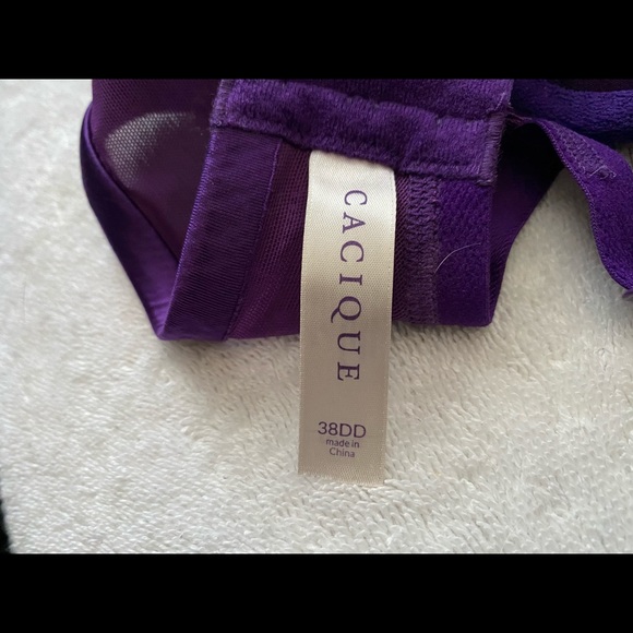 Cacique plunge 38DD bra - Picture 2 of 5